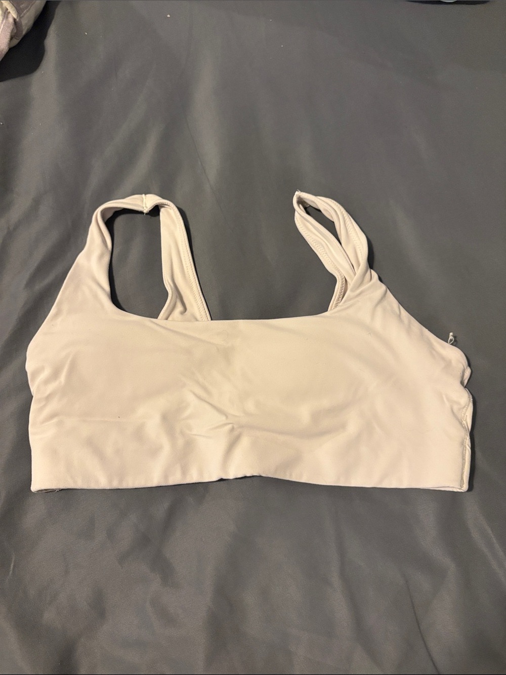 Offline by Aerie Ivory Sports Bralette